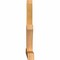 Ekena Millwork Richland Rough Sawn Timber Gable Bracket, Western Red Cedar, 60"W x 40"H x 4"D x 4"F, 16/12 Pitch GBW060X40X0404RIC00RWR - alternate 3